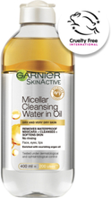 Micellar Cleansing Water In Oil Normal Skin 400Ml Ansiktstvätt Ansiktsvatten Nude Garnier