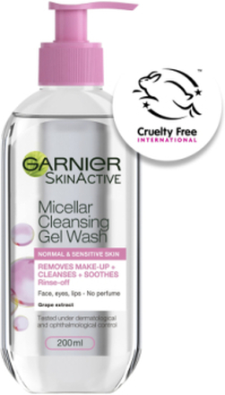Micellar Cleansing Gel Beauty WOMEN Skin Care Face Cleansers Cleansing Gel Nude Garnier*Betinget Tilbud