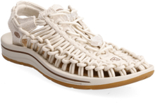 Ke Uneek Canvas Natural Sport Sandals Flat Cream KEEN