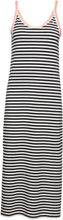 Containing Tencel™: Striped Dress Knälång Klänning Multi/patterned Esprit Casual