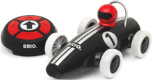 Brio® Racerbil Med Fjernkontroll-Svart Toys Remote Controlled Toys Multi/mønstret BRIO*Betinget Tilbud