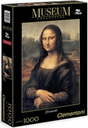 Puslespill 1000 Deler Museum Leonardo Mona Lisa