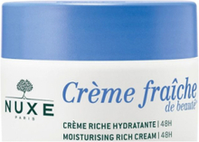 "Crème Fraîche® De Beauté Moisturising Rich Cream 48H 50 Ml Fugtighedscreme Dagcreme Nude NUXE"