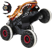 Monster Trucks Hwmt Unstoppable Tiger Shark Rc Vehicle Toys Remote Controlled Toys Multi/patterned Hot Wheels