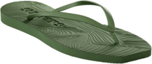 Tapered Black Flip Flop Shoes Summer Shoes Sandals Grønn SLEEPERS*Betinget Tilbud