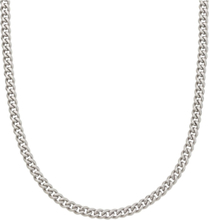 Clark Chain Necklace Steel Accessories Jewellery Necklaces Chain Necklaces Sølv Edblad*Betinget Tilbud
