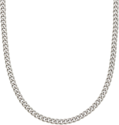 Clark Chain Necklace Steel Accessories Jewellery Necklaces Chain Necklaces Sølv Edblad*Betinget Tilbud