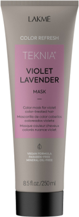Refresh Violet Lavender Mask 250 Ml Hårmaske Nude Lakmé*Betinget Tilbud