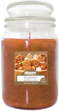 AirPure Scented Candle 500 gram - Gingerbread - Lys tilsat Æterisk Olie - Honningkageduft