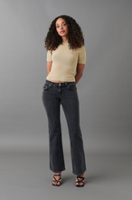 Gina Tricot - Y2k jeans - Flare farkut - Black - 40 - Female