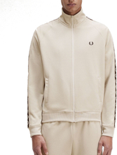 Fred Perry - Contrast Tape Trainingsjack - Light Oyster
