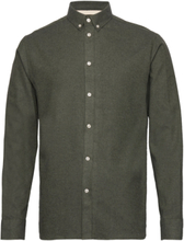 Akkonrad Melange Shirt Skjorte Uformell Kakigrønn Anerkjendt*Betinget Tilbud