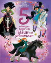 Disney 5 minuters sagor om prinsessor och hästar