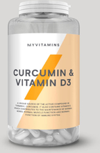 Curcumin & Vitamin D3 Capsules - 180Capsules