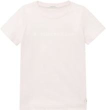 TOM TAILOR T-shirt Logo Print Candy Cotton Pink