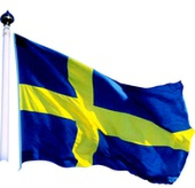 Flagga Sverige 200x125CM