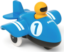 Brio® Trykk Og Kjør-Fly Toys Toy Cars & Vehicles Toy Vehicles Planes Multi/mønstret BRIO*Betinget Tilbud