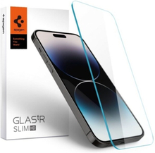 Spigen Glas tR Slim HD, Apple, iPhone 14 Pro Max, Reptålig, Transparent, 1 styck