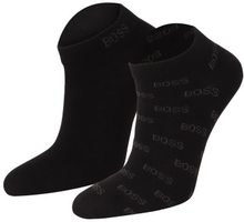 BOSS 2 stuks Allover Printed Ankle Sock