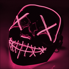 El Wire Purge LED Mask - Rosa