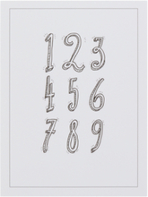 NUMBERS poster 30x40 cm