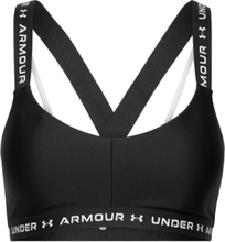 Ua Crossback Low Sport Bras & Tops Sports Bras - All Black Under Armour