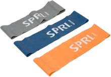 Spri Flat Band Loop Kit 3-Pack Accessories Sports Equipment Workout Equipment Resistance Bands Multi/mønstret Spri*Betinget Tilbud