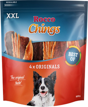 Rocco Chings XXL Pack - Mix: Hühnerbrust getrocknet & Streifen 2 x 900 g