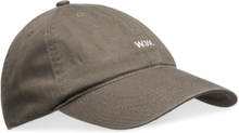 Low Profile Twill Cap Accessories Headwear Caps Grønn Wood Wood*Betinget Tilbud