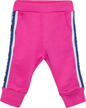 Psuitob Trousers Bottoms Sweatpants Pink Diesel