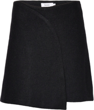 Busseto Skirt Kort Nederdel Black Stylein