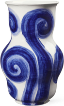 Tulle Vase H22.5 Cm Blå Home Decoration Vases Blue Kähler