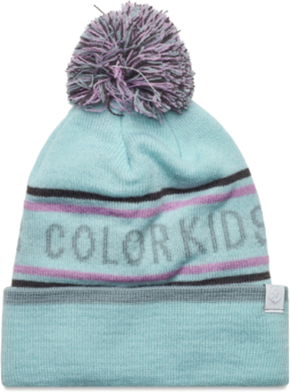 Hat - Logo Ck Accessories Headwear Hats Winter Hats Blue Color Kids