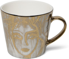 Slice Of Life Gold Mug With Ear Home Tableware Cups & Mugs Glögg Mugs Gull Carolina Gynning*Betinget Tilbud