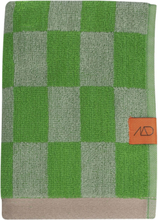 "Retro Guest Towel Home Textiles Bathroom Textiles Towels & Bath Towels Guest Towels Green Mette Ditmer"