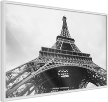 Plakat - Symbol of Paris - 60 x 40 cm - Hvid ramme