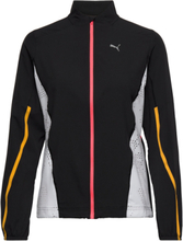 Run Ultraweave S Woven Jacket Outerwear Sport Jackets Svart PUMA*Betinget Tilbud