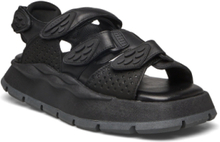 Quest Black Designers Summer Shoes Sandals Black EYTYS