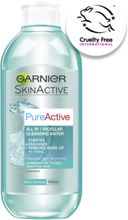 Garnier Skinactive Pureactive All In 1 Micellar Cleansing Water 400 Ml Ansiktstvätt Ansiktsvatten Nude Garnier