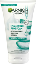 Garnier Skinactive Hyaluronic Aloe Whip Foam 150Ml Beauty WOMEN Skin Care Face Cleansers Cleansing Gel Nude Garnier*Betinget Tilbud