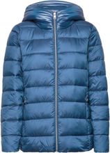 Quilted Jacket With 3M™ Thinsulate™ Padding Fôret Jakke Blå Esprit Casual*Betinget Tilbud