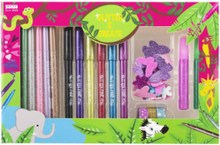 Glitter & Create Toys Creativity Drawing & Crafts Drawing Coloured Pencils Multi/patterned Sense