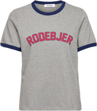 Rodebjer Faye T-shirts & Tops Short-sleeved Grå RODEBJER*Betinget Tilbud