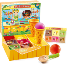 Paul & Cerise, Ice Cream Shop Toys Toy Kitchen & Accessories Toy Food & Cakes Multi/patterned Djeco