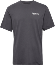 Penfield Hudson Script T-Shirt T-shirts Short-sleeved Grå Penfield*Betinget Tilbud