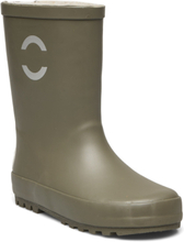 Wellies - Solid Shoes Rubberboots High Rubberboots Unlined Rubberboots Grønn Mikk-line*Betinget Tilbud