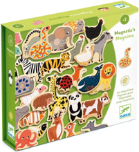 Magnimo Toys Playsets & Action Figures Animals Multi/mønstret Djeco*Betinget Tilbud