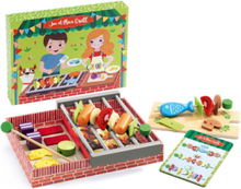 Joe & Max Grill Toys Toy Kitchen & Accessories Toy Food & Cakes Multi/mønstret Djeco*Betinget Tilbud