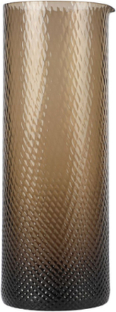 Harlequin Carafe - Cylinder Home Tableware Jugs & Carafes Water Carafes & Jugs Brun Specktrum*Betinget Tilbud