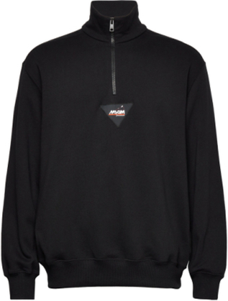 Sweatshirt Tops Sweatshirts & Hoodies Sweatshirts Black MSGM